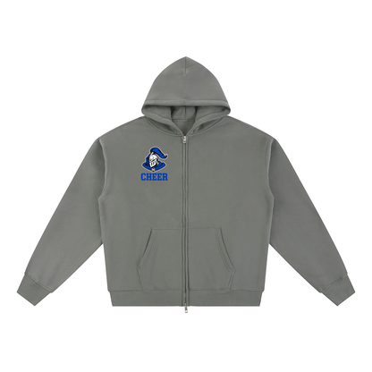 Simple Nolensville Essential Fleece Zip-Through Hoodie