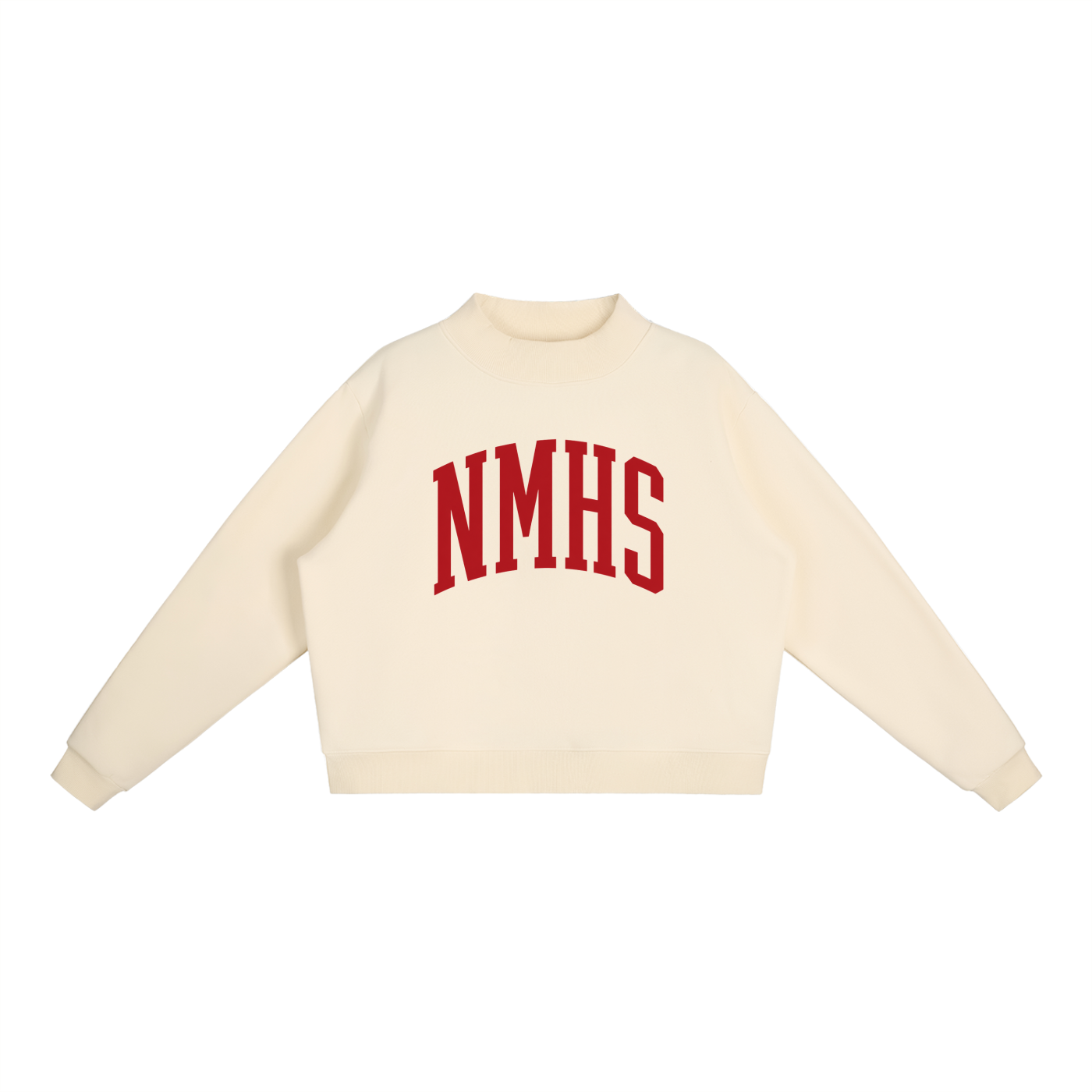 Mock-Neck Sweatshirt