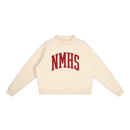 Mock-Neck Sweatshirt