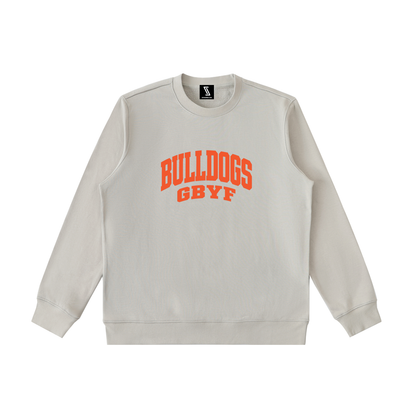 Basic 2 Green Bulldogs Essential Heavyweight Crewneck Sweatshirt