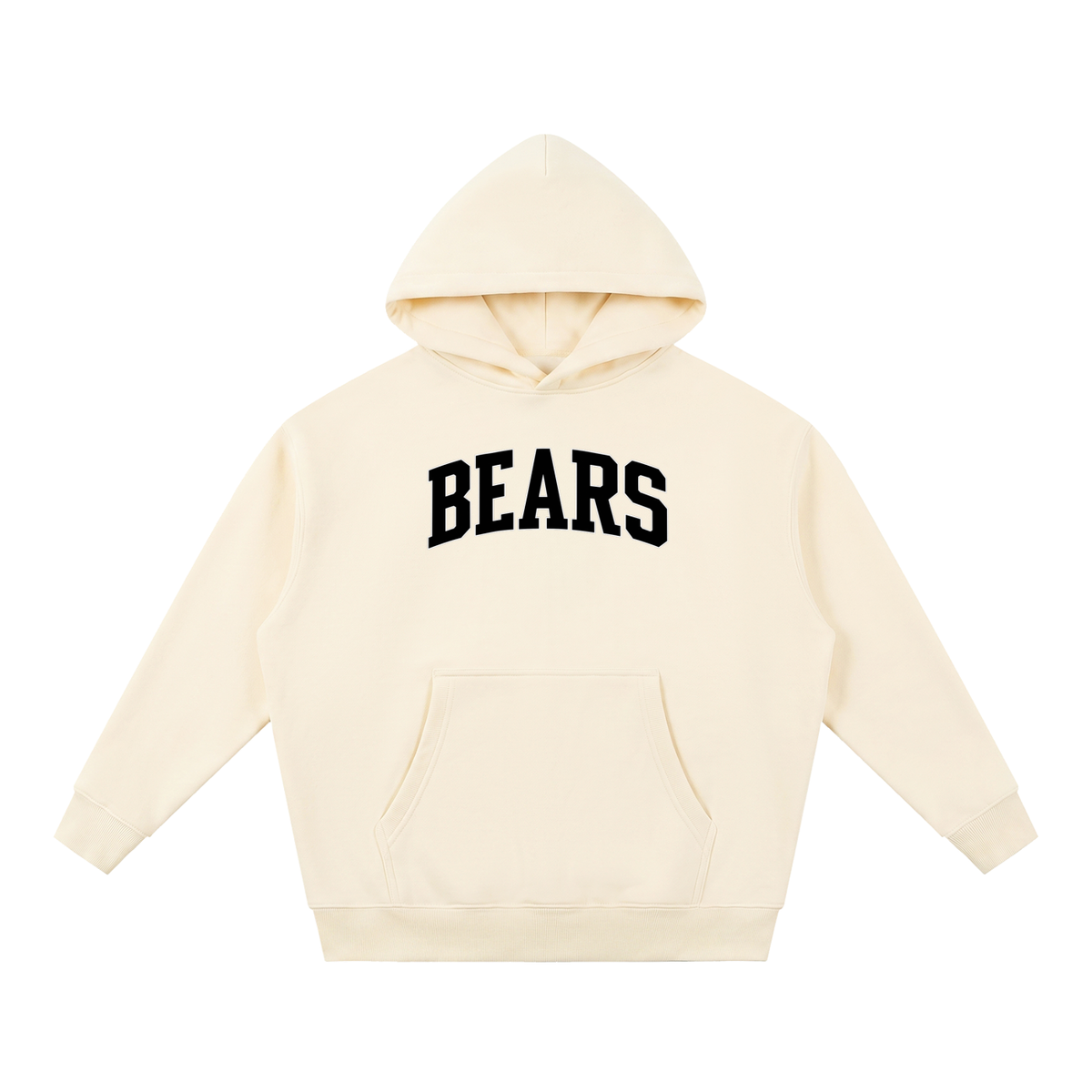 Essential Oversized Boxy Fit Fleece Hoodie