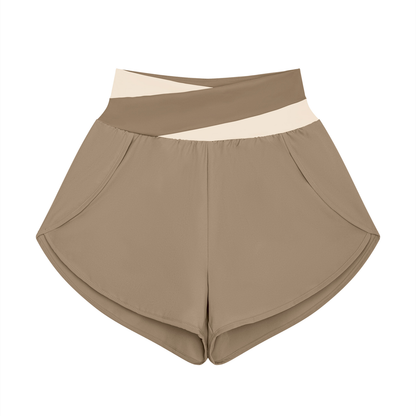 Strive Paneled Yoga Shorts