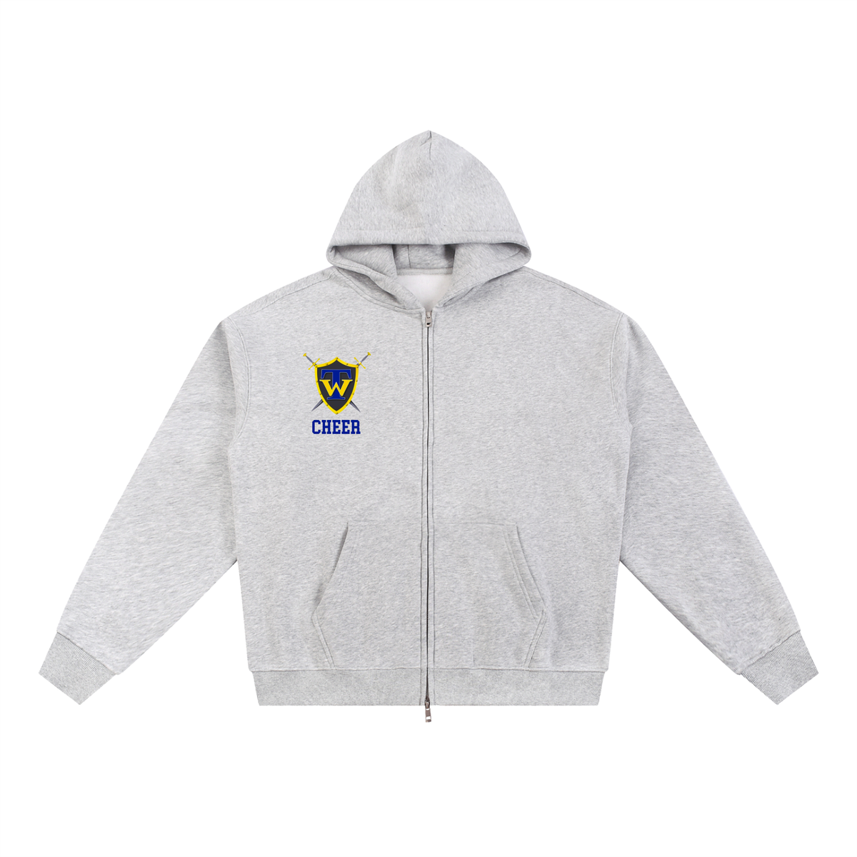 Year Taylorsville Essential Fleece Zip-Through Hoodie