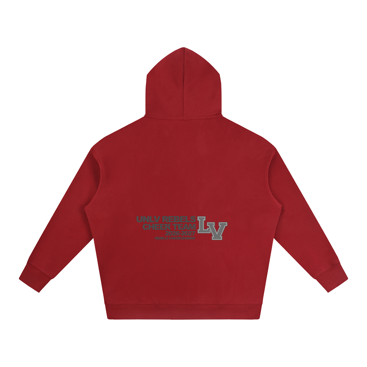 Vector Star Front UNLV Oversize Fleeced Hoodie