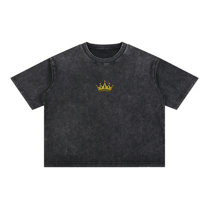 Empire Athletics Mineral Wash Boxy Cotton T-Shirt