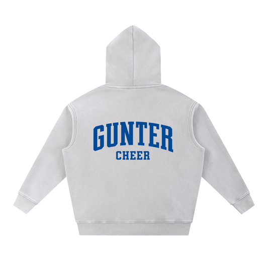 Snow Wash Fleece Oversize Hoodie