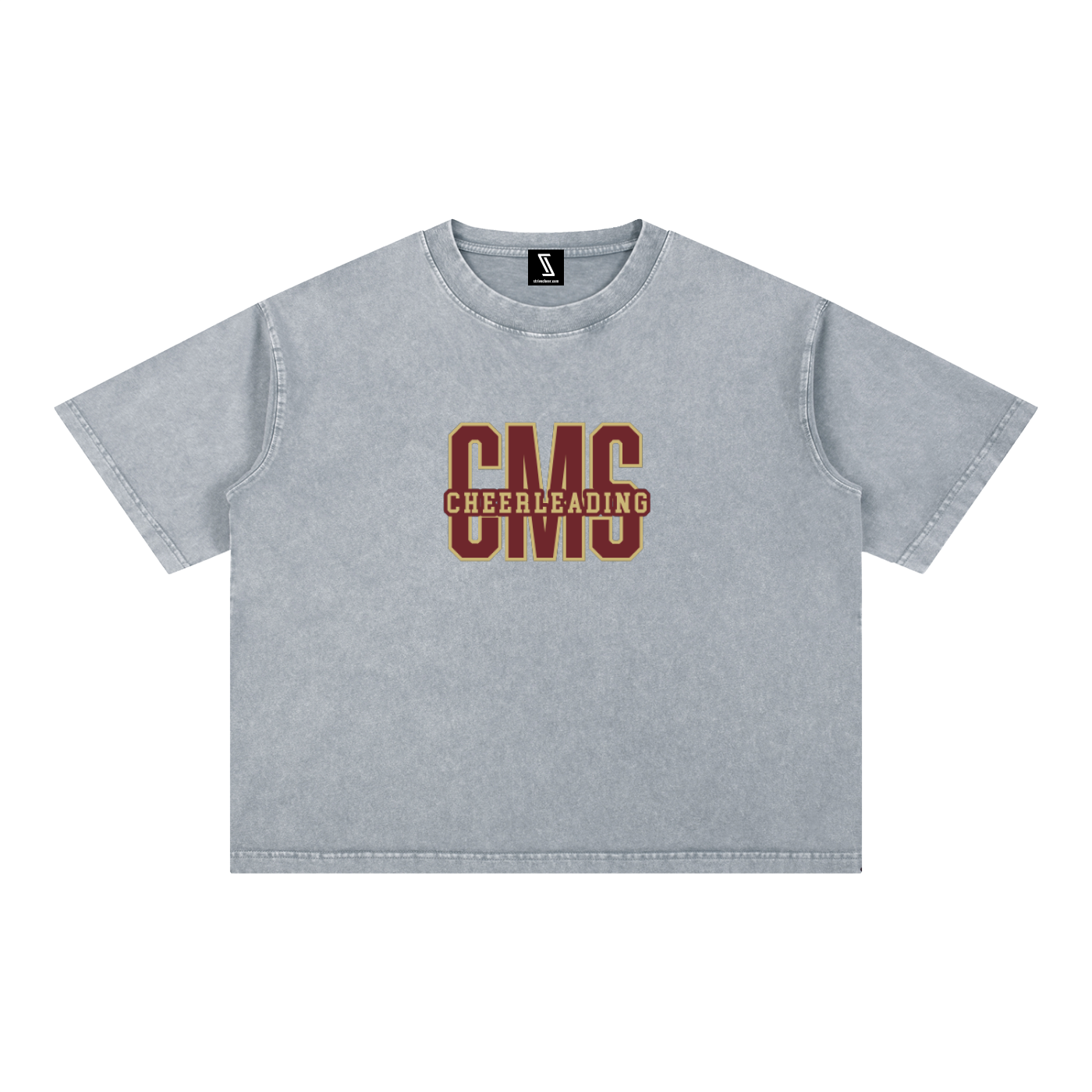 Mineral Wash Boxy Cotton T-Shirt