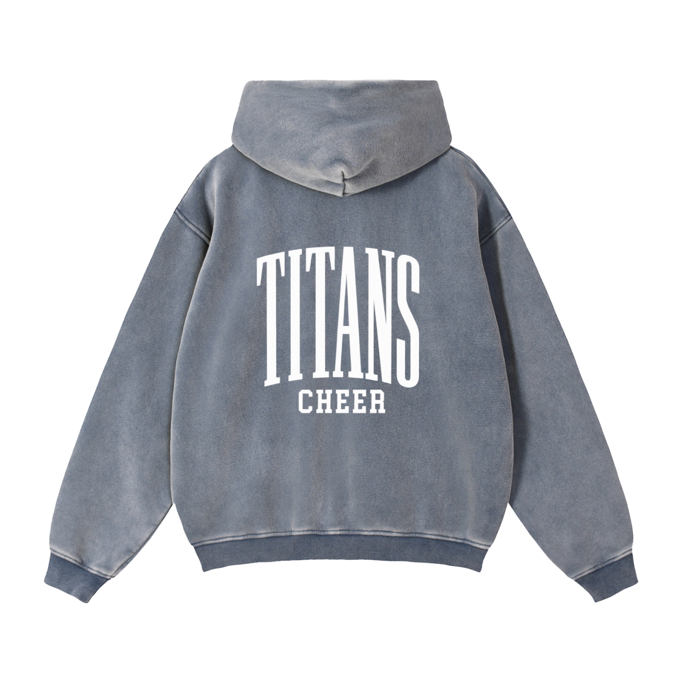 Zip-Through Boxy Fleece Hoodie