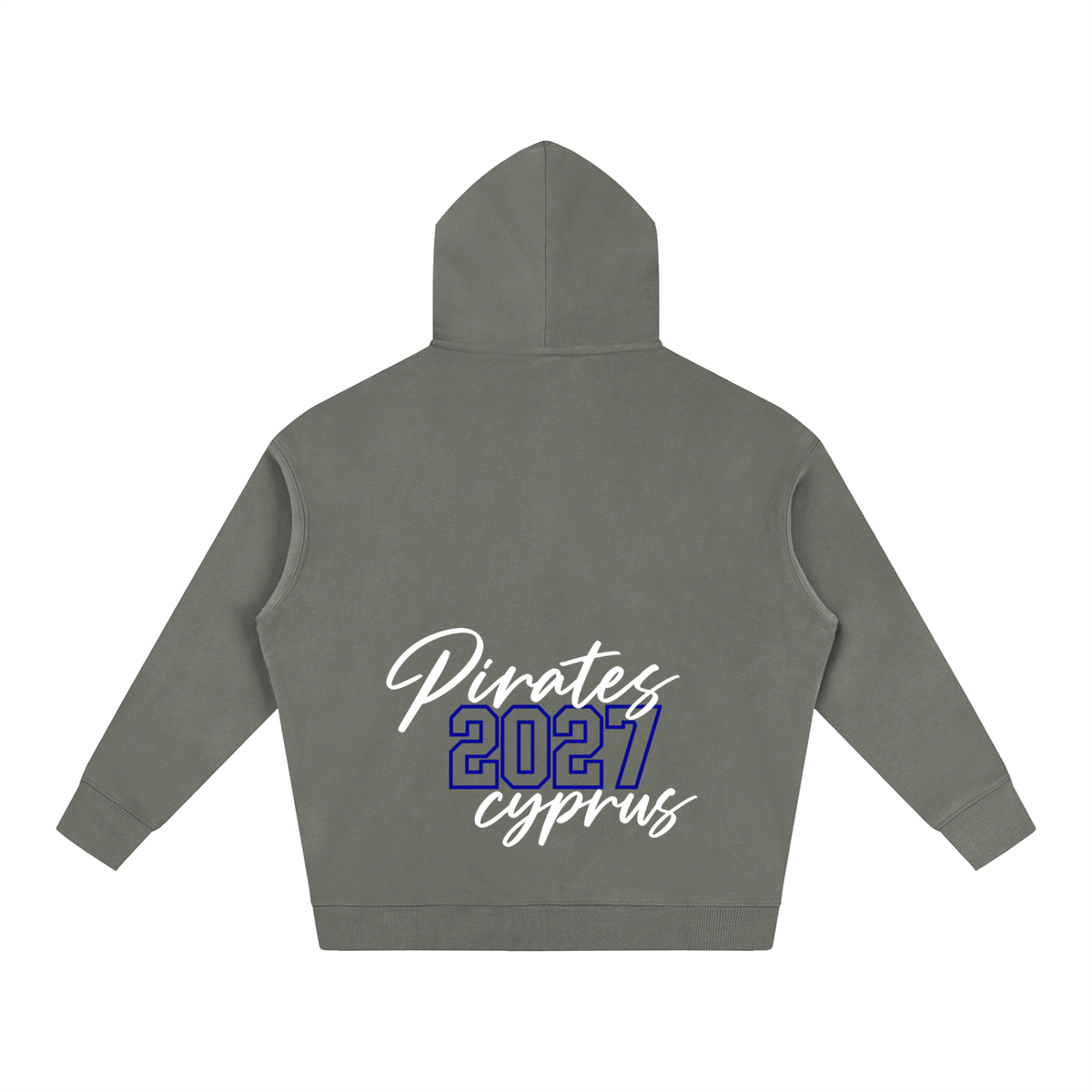 CHS CURSIVE Oversize Fleeced Hoodie