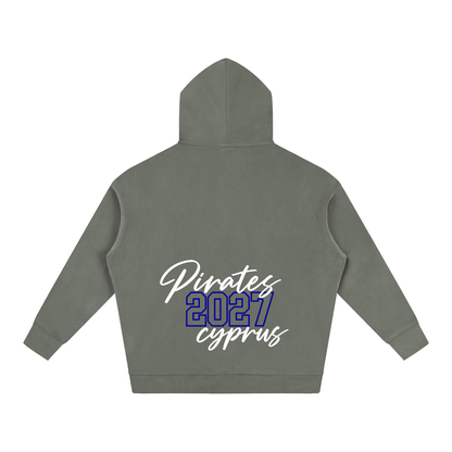 CHS CURSIVE Oversize Fleeced Hoodie