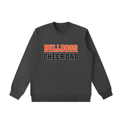 Dad Green Bulldogs Essential Heavyweight Crewneck Sweatshirt