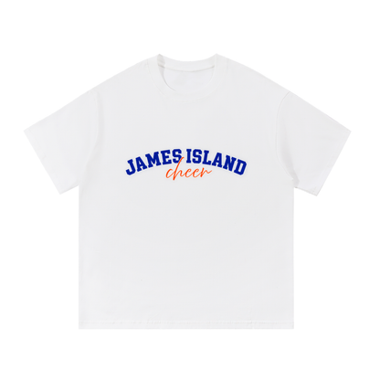Cursive James Island Essential Cotton T-Shirt