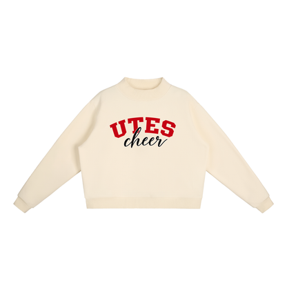 Classic Utes Essential Fleece Mock-Neck Crew Sweatshirt