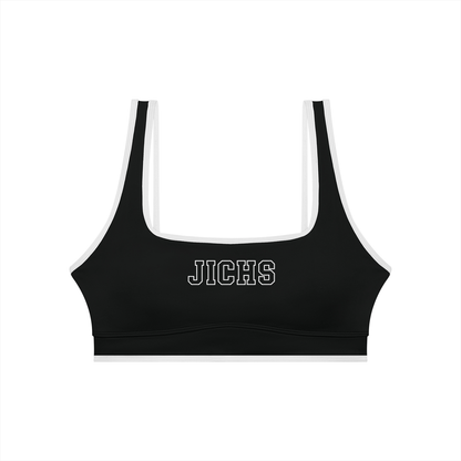 Basic 4 James Island Women's Color Block Yoga Sports Bra