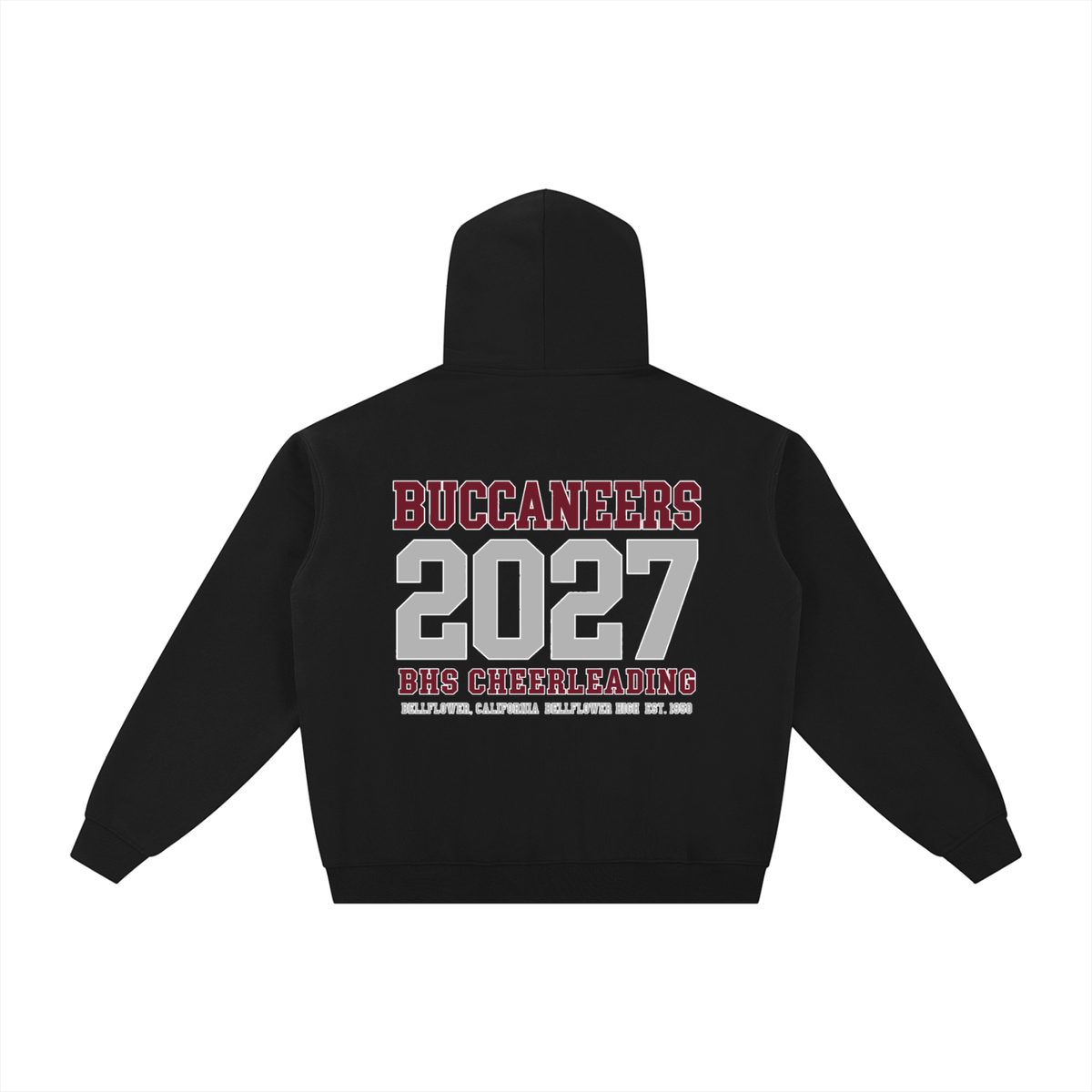Year Bellflower Essential Fleece Zip-Through Hoodie