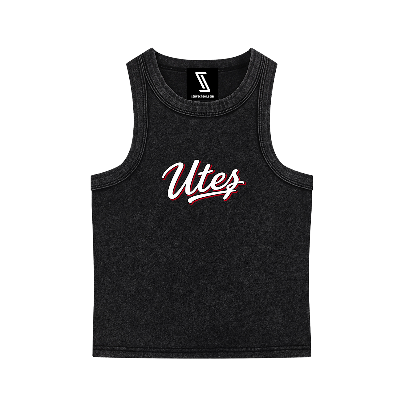 Neon Utes Snow Washed Tank Top