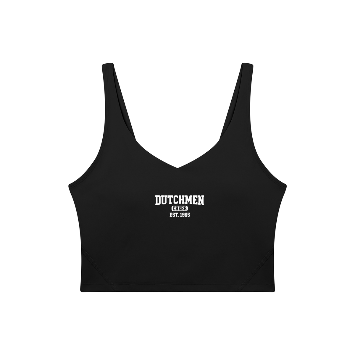 Old School Tappan Zee Women's V-Neck Yoga Sports Bra