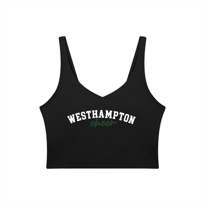Cursive Westhampton Women's V-Neck Yoga Sports Bra
