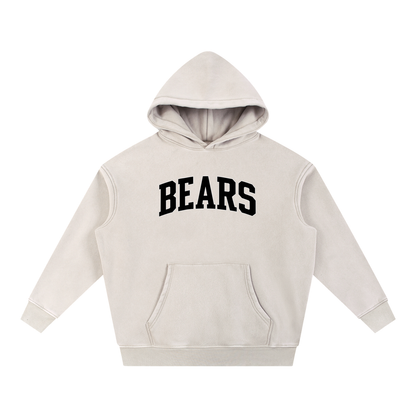 Snow Wash Fleece Oversize Hoodie