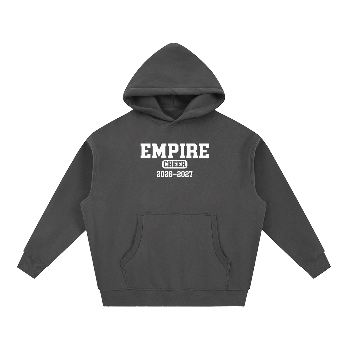 Empire Athletics Essential Oversized Boxy Fit Fleece Hoodie