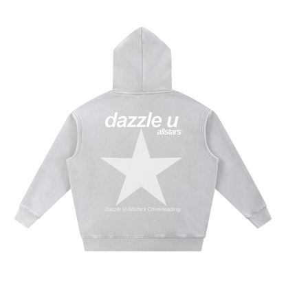Snow Wash Oversize Hoodie