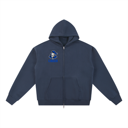 Simple Nolensville Essential Fleece Zip-Through Hoodie