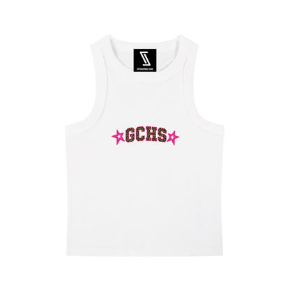 Washed  Leopard Tank Top
