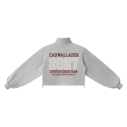 Women’s Mock-Neck Quarter-Zip Sweatshirt