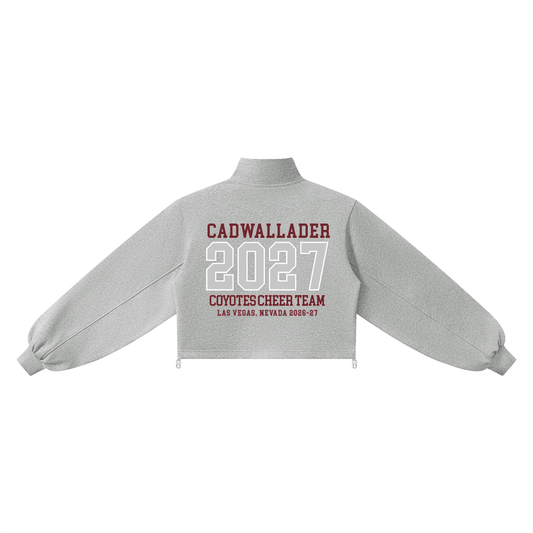 Women’s Mock-Neck Quarter-Zip Sweatshirt