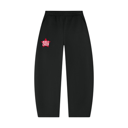 Unisex Barrel Leg Sweatpants