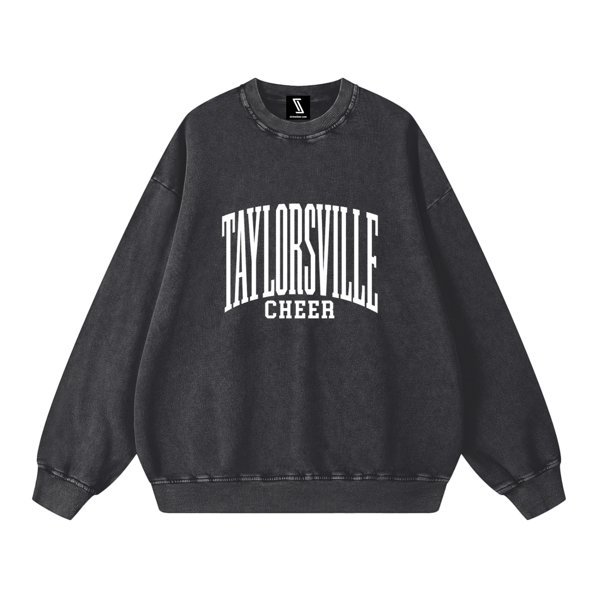 Basic 3 Taylorsville Snow Washed Oversized Sweatshirt