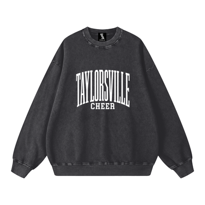 Basic 3 Taylorsville Snow Washed Oversized Sweatshirt