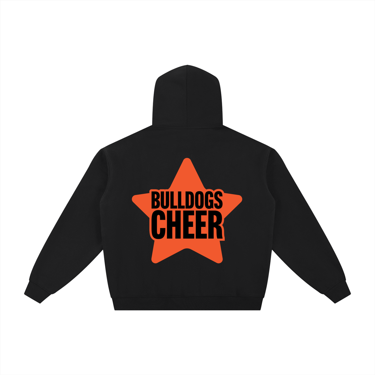 Star Green Bulldogs Essential Fleece Zip-Through Hoodie