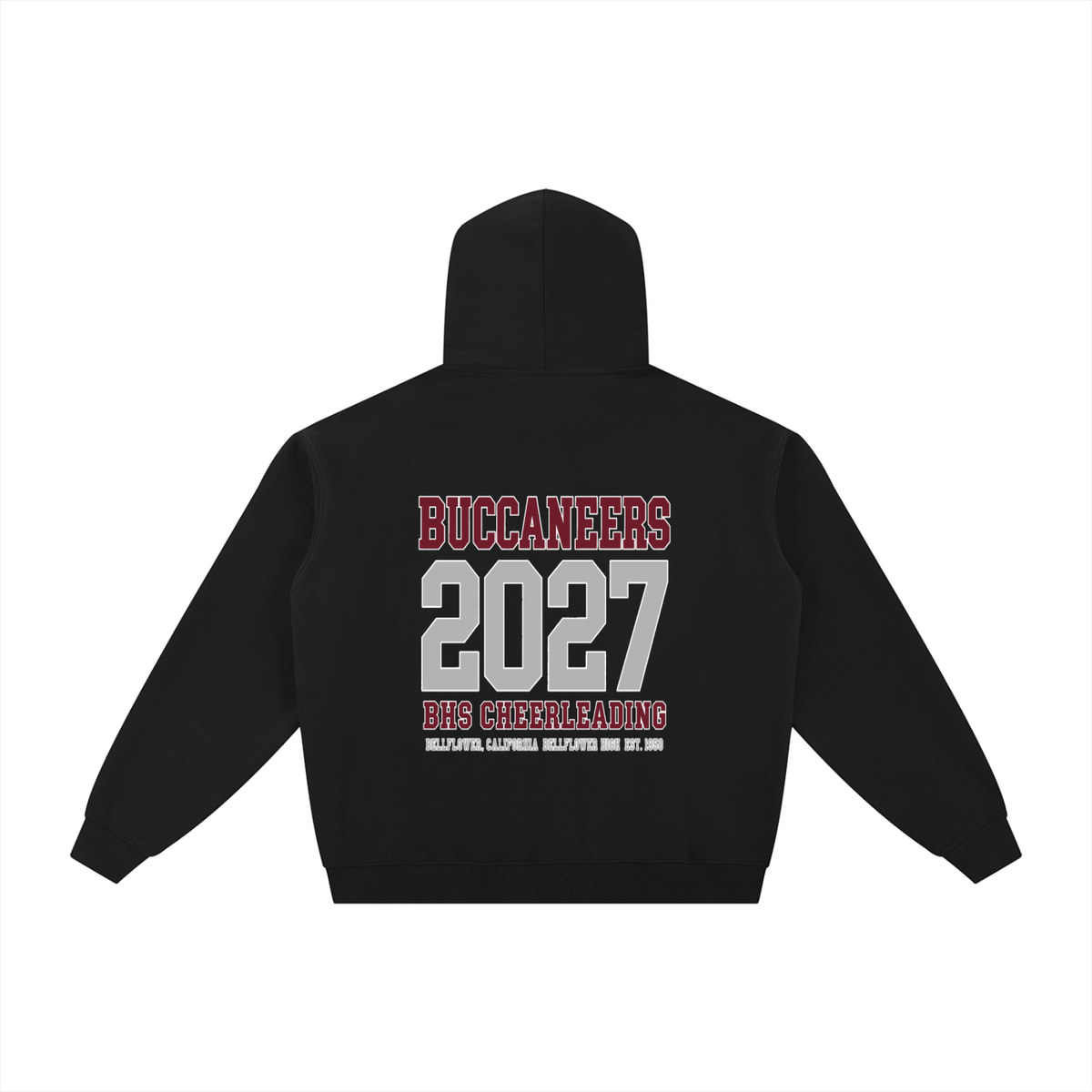 Year Bellflower Essential Fleece Zip-Through Hoodie