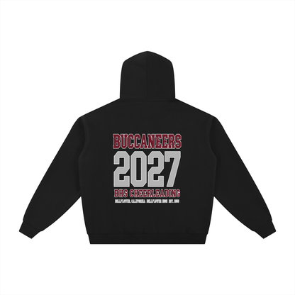 Year Bellflower Essential Fleece Zip-Through Hoodie