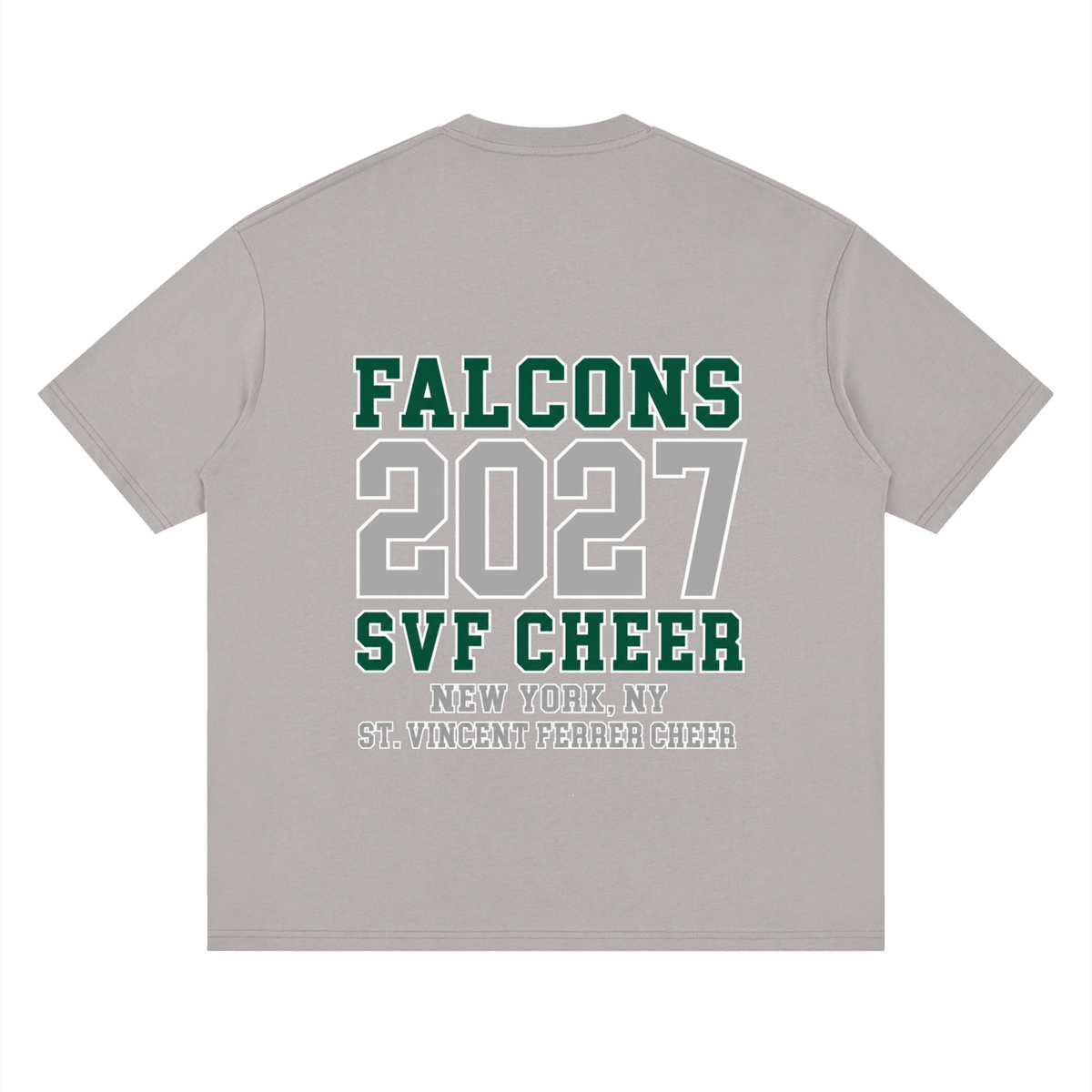 Year St Vincent Ferrer Oversized Drop Shoulder T-Shirt