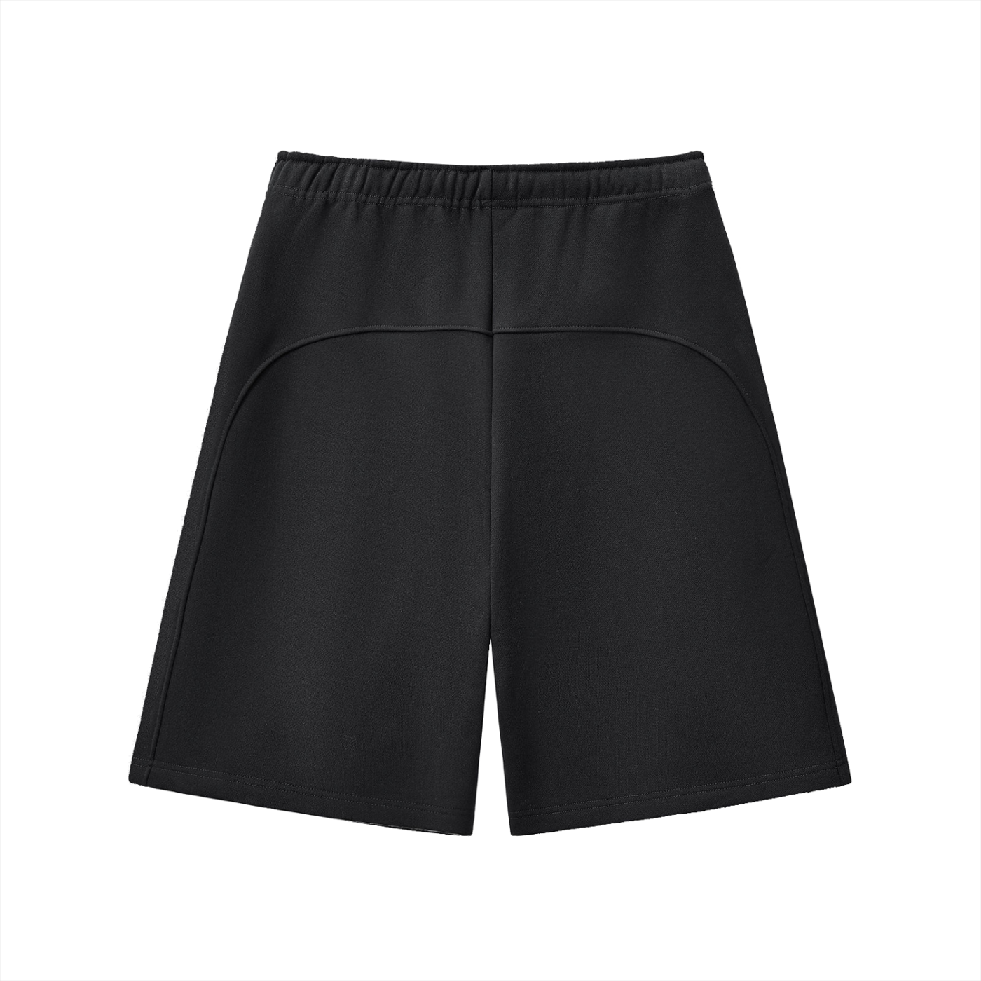 baggy longline sweat shorts