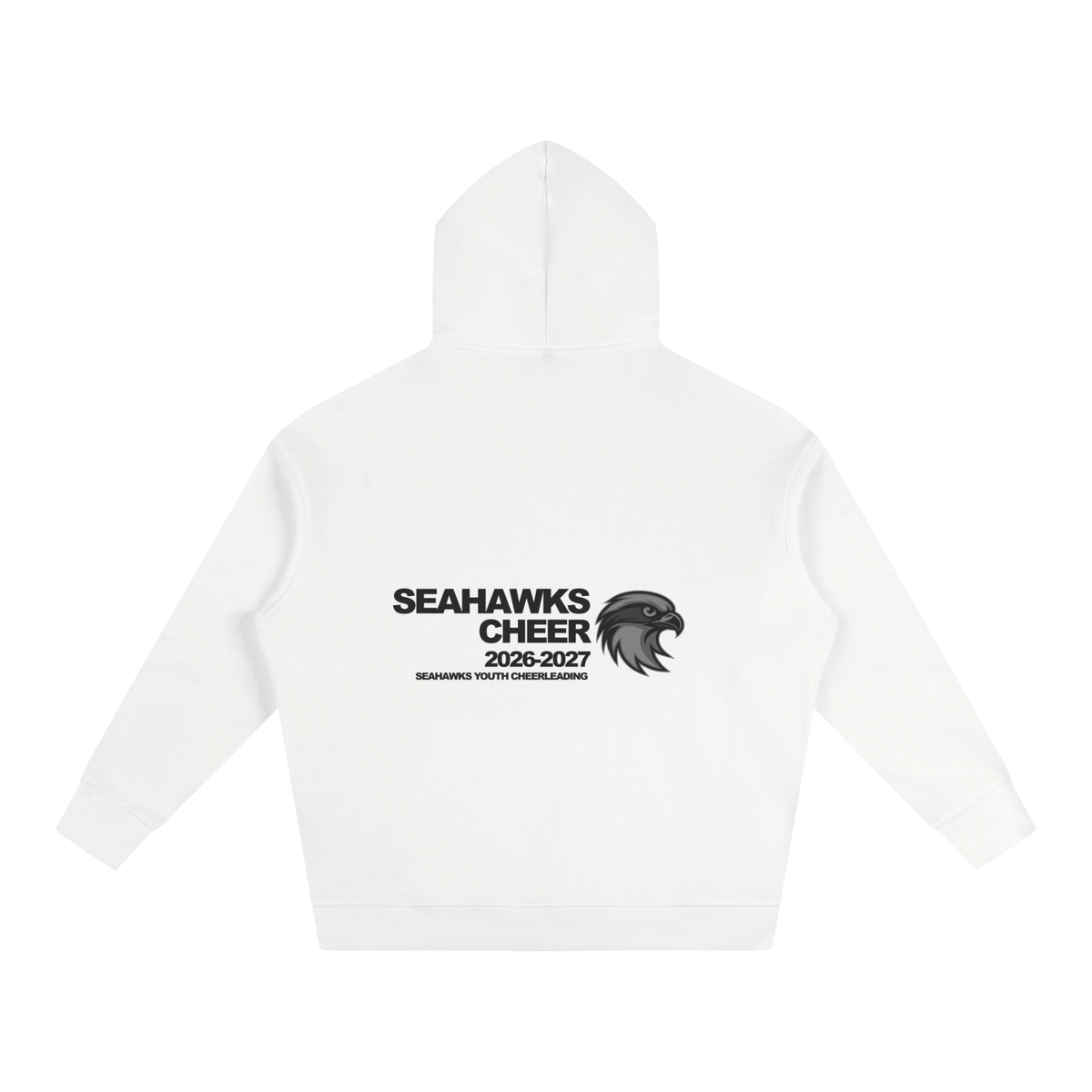Vector Star Front Seahawks Oversize Fleeced Hoodie