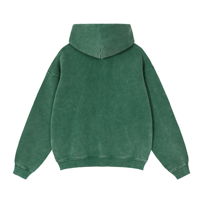 Zip-Through Boxy Hoodie