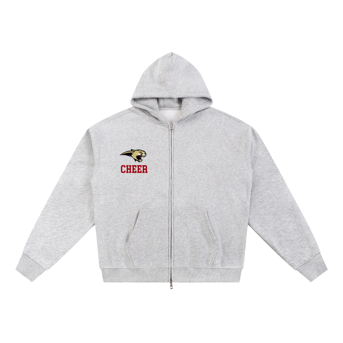 Year Cardinal Mooney Essential Fleece Zip-Through Hoodie