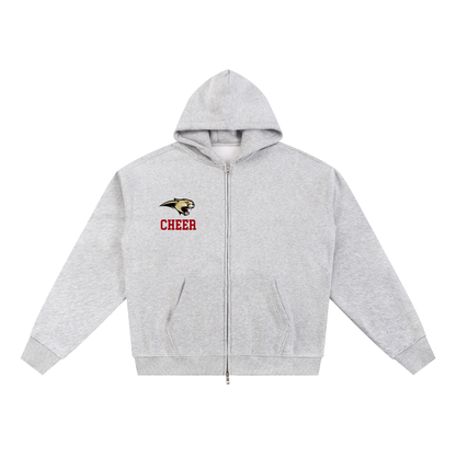 Year Cardinal Mooney Essential Fleece Zip-Through Hoodie