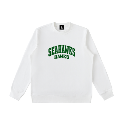 Basic 2 Seahawks Essential Heavyweight Crewneck Sweatshirt