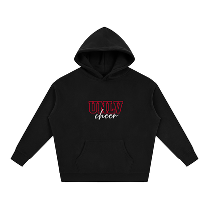 Cursive Front UNLV Oversize Fleeced Hoodie