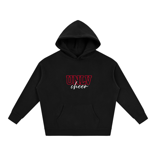 Cursive Front UNLV Oversize Fleeced Hoodie