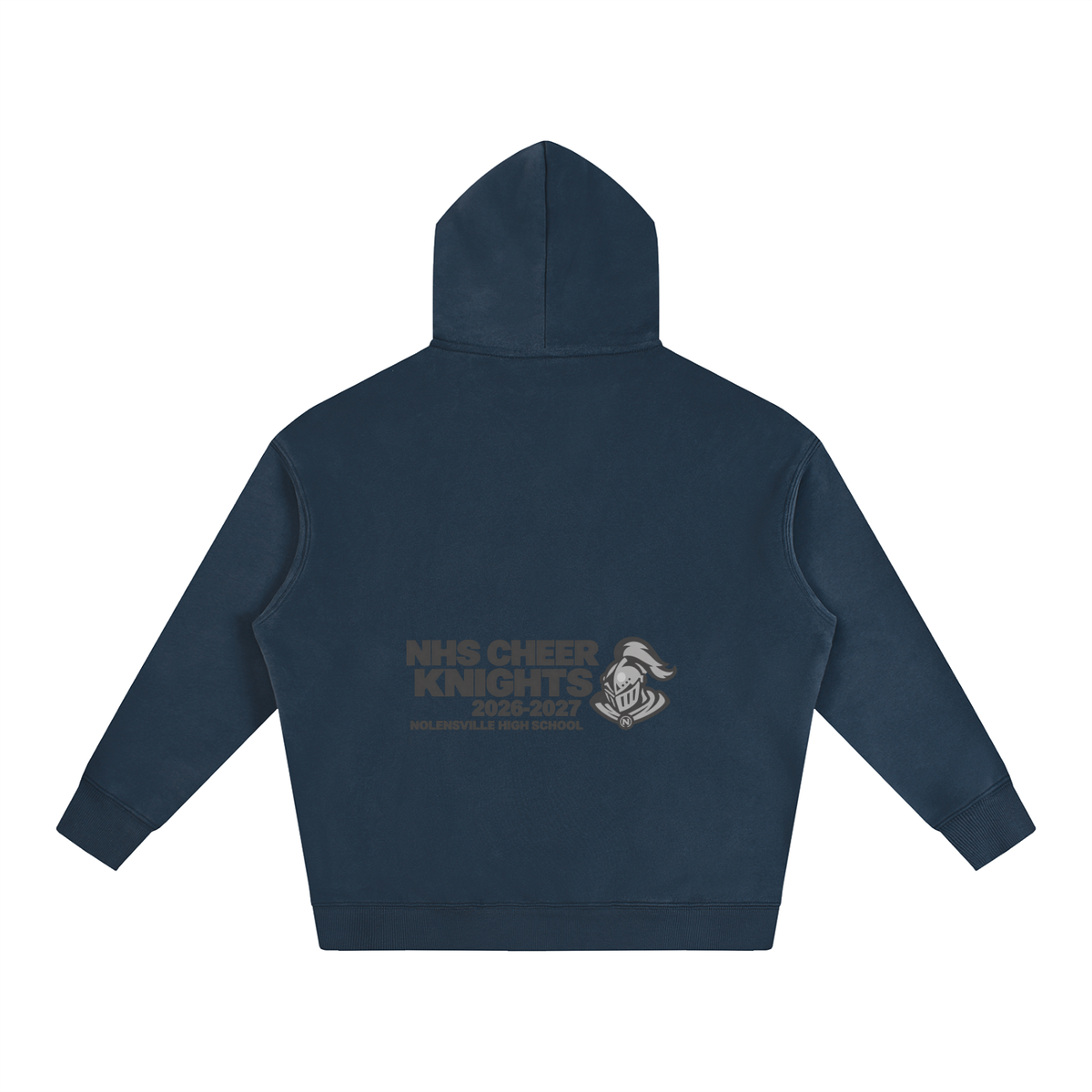 Vector Star Front Nolensville Oversize Fleeced Hoodie