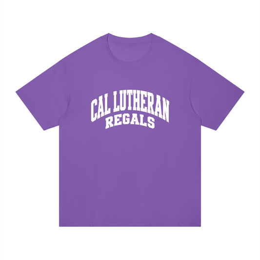 Basic 2 White Cal Lutheran Unisex Regular Fit Cotton T-Shirt