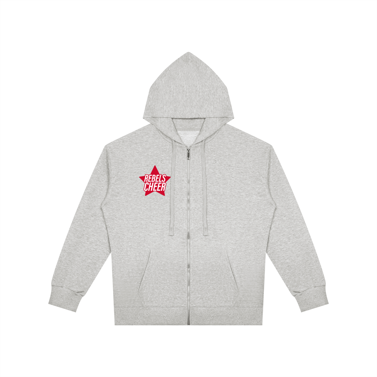 Unisex Oversized Full Zip Hoodie