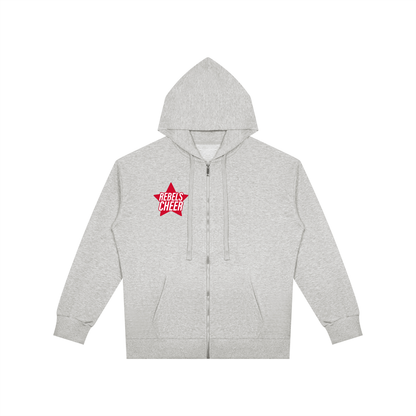 Unisex Oversized Full Zip Hoodie
