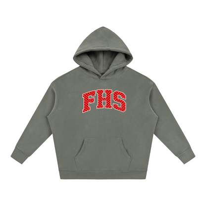 Polka Dot Fitch Oversize Fleeced Hoodie