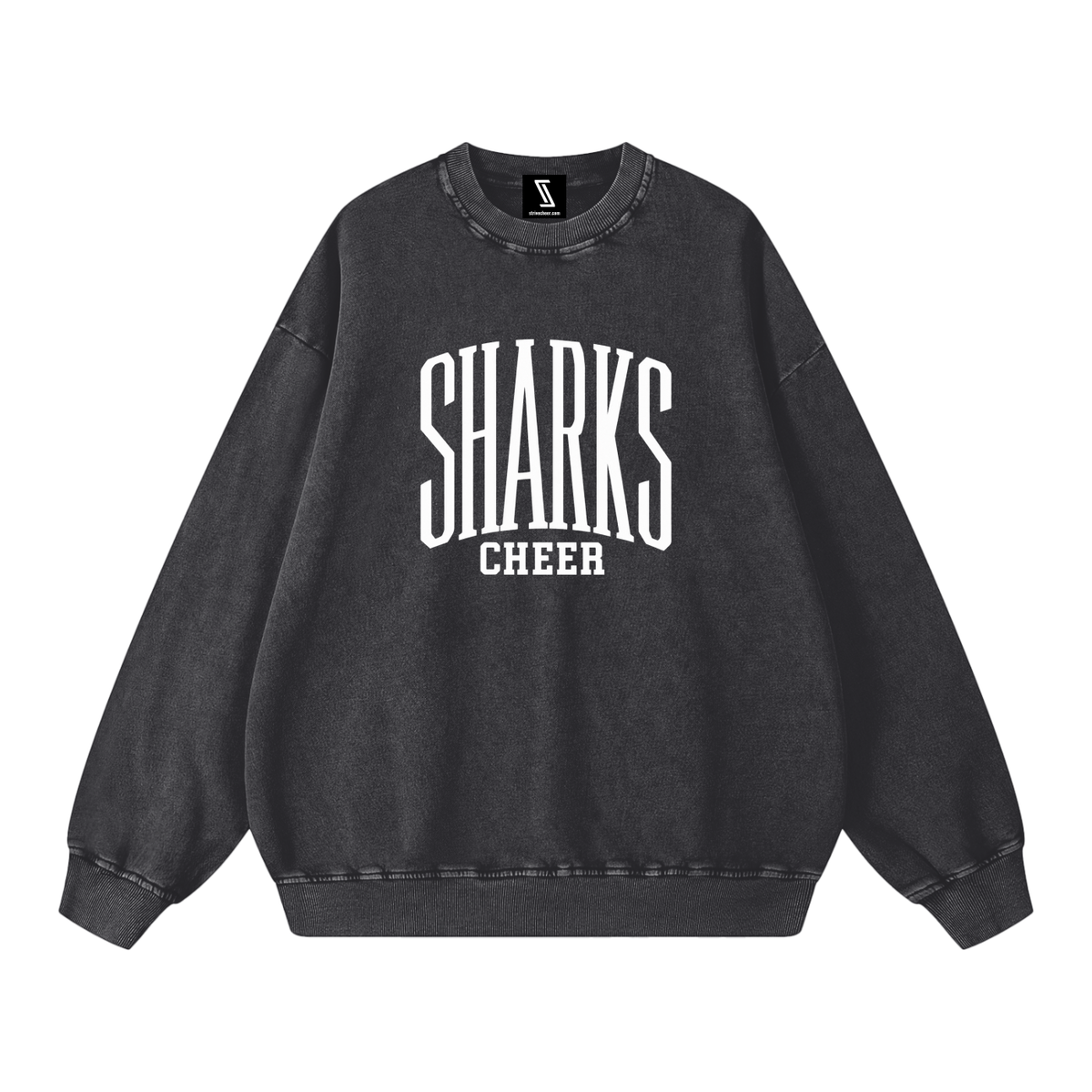 Snow Washed Oversized Sweatshirt